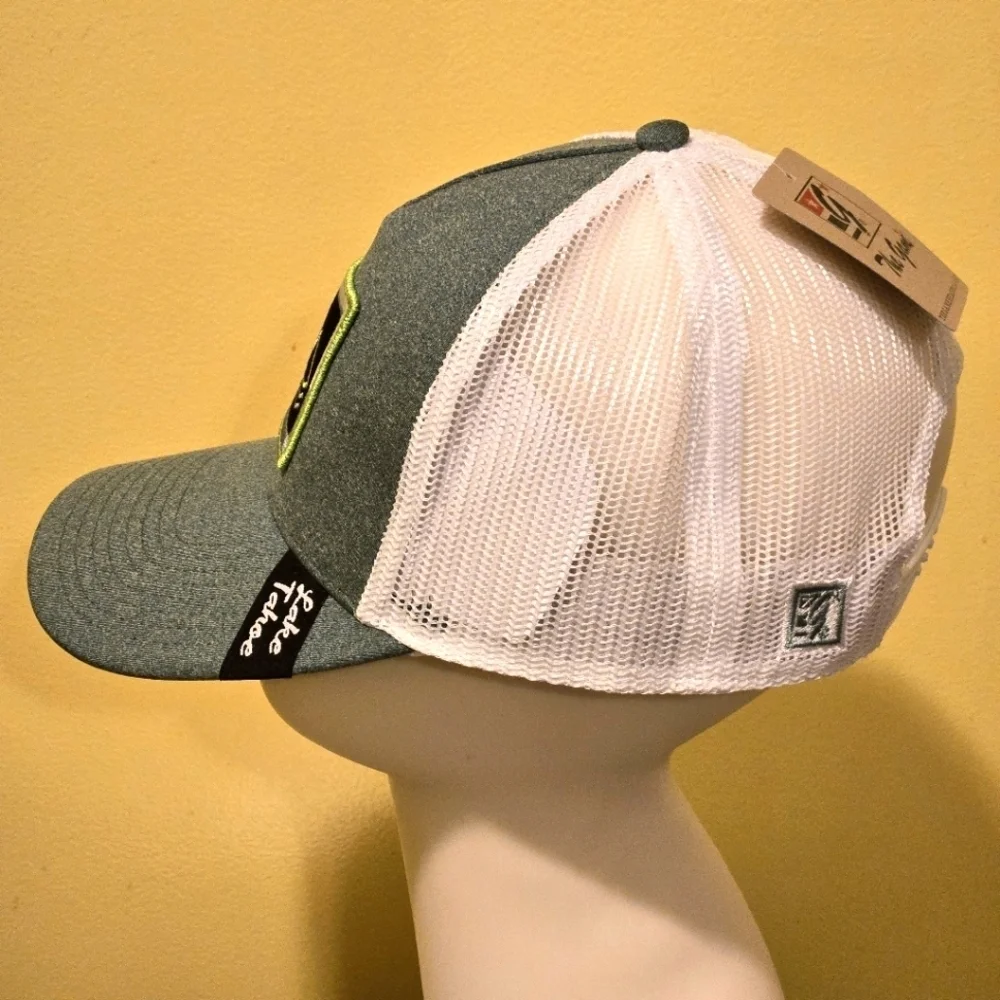 Lake Tahoe Cap by The Game Style# G2311 White, Greenstone, Black Snap Back